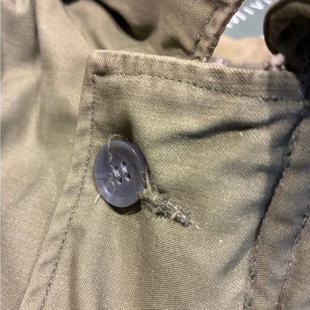 Vintage Olive Green Military Field Jacket - Picture 9 of 9